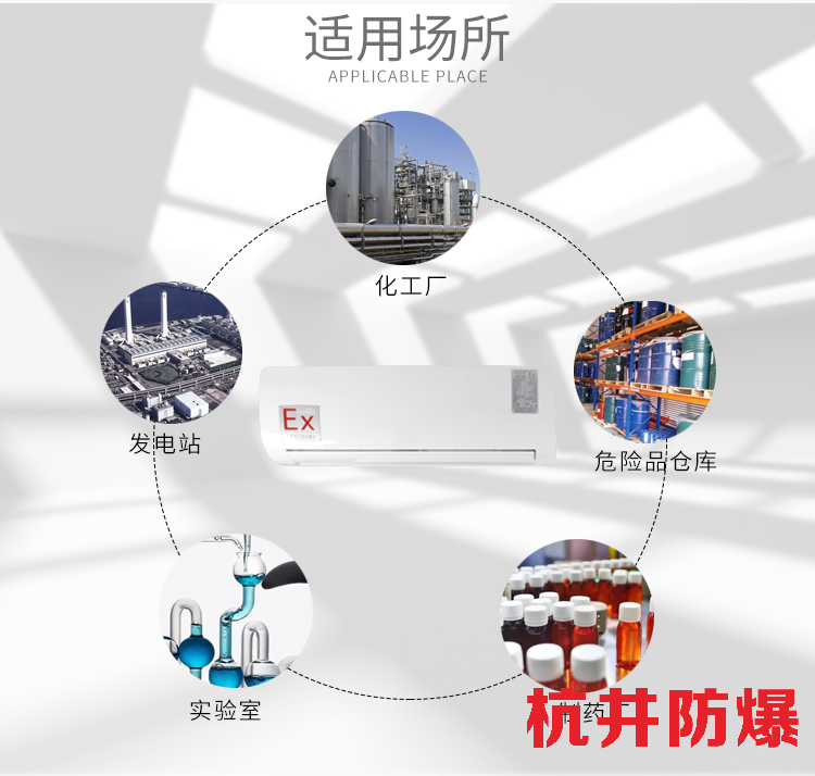 丙烯煤氣站用空調-防爆單元式空調機