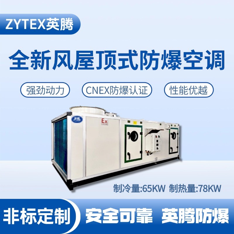 BZKT-65Ex(X) 全新風屋頂式防爆空調 熱電廠使用